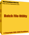 Batch File Utility screenshot